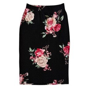 Iris Floral Pencil Skirt